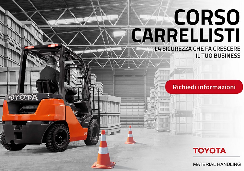 Toyota Training Center: aumenta la produttività del tuo business con il Corso carrellisti