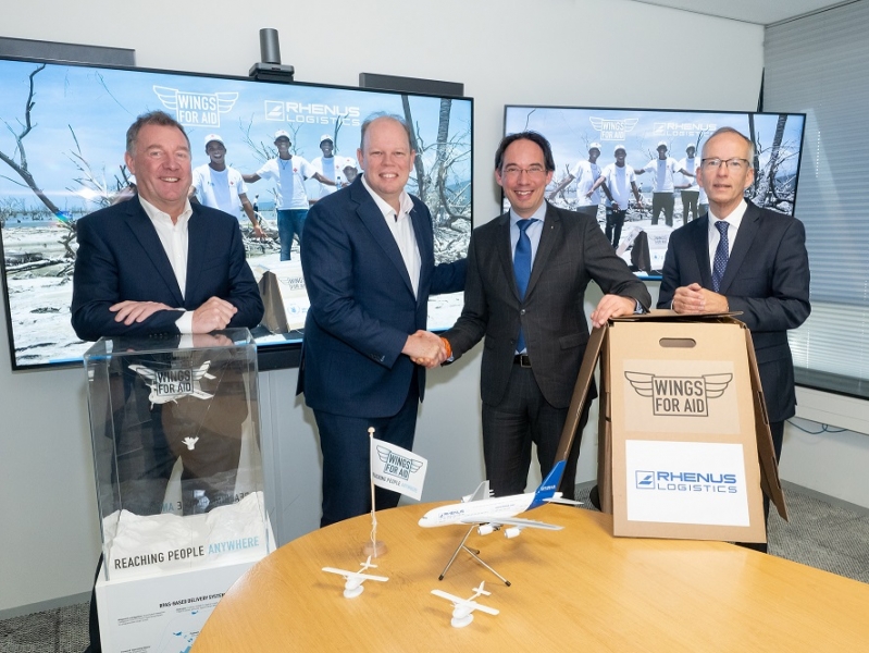 Rhenus vola nelle zone di emergenza con Wings for Aid