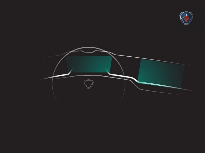 Smart Dash, l'innovativo cruscotto digitale di Scania
