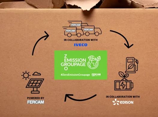 Fercam con Edison e Iveco per un groupage a zero emissioni