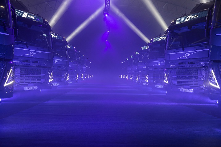 Volvo consegna 20 veicoli elettrici a DFDS a Göteborg