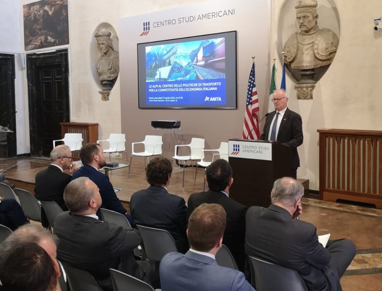 Convegno ANITA ''Le Alpi al centro delle politiche di trasporto per la competitività dell’economia italiana''