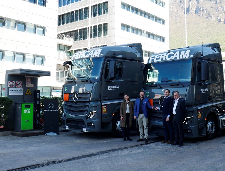FERCAM: 50 nuovi Actros, alimentati da HVO Eni