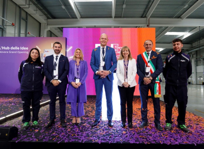 FedEx inaugura Novara Road Hub