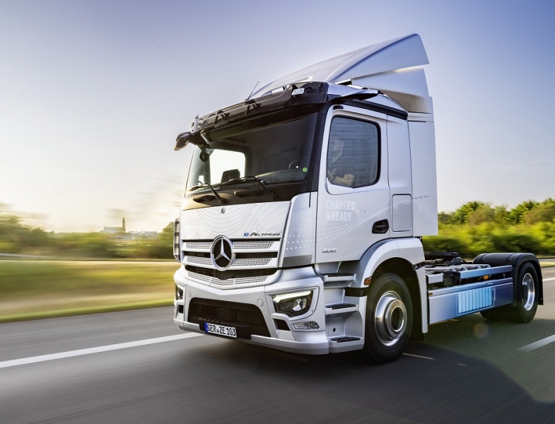 eActros 300, dalla Germania alla Turchia in elettrico