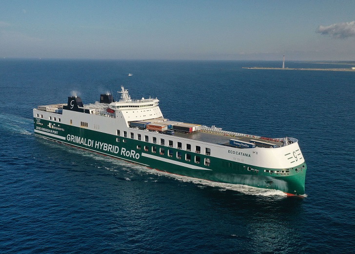 Grimaldi introduce le navi ro-ro più ''verdi'' al mondo
