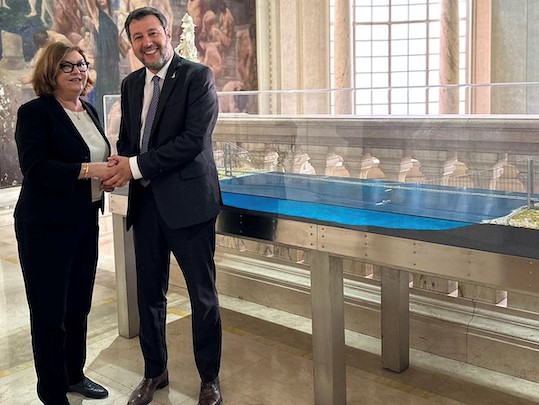 Incontro Salvini - Valean al Mit