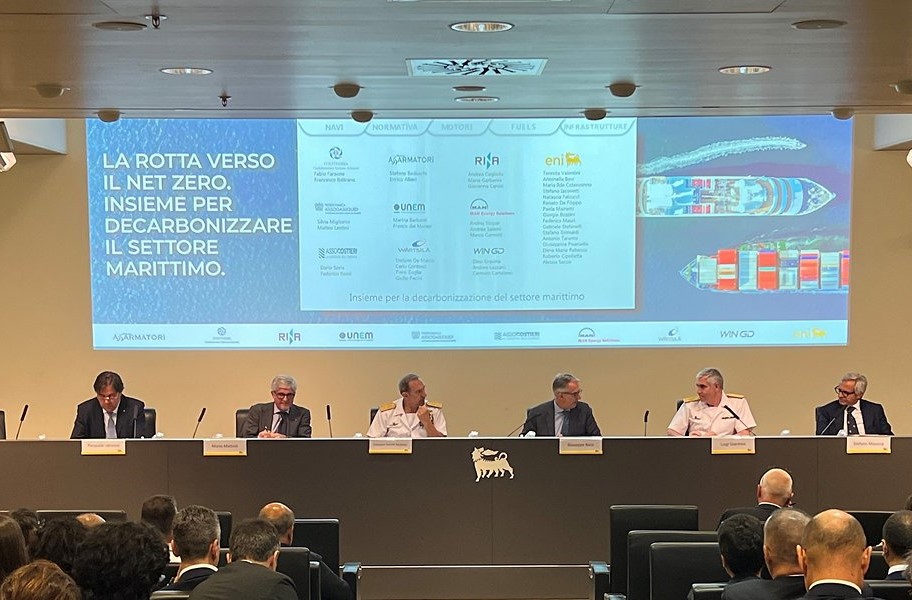 Armatori ed Eni insieme per decarbonizzare il settore marittimo