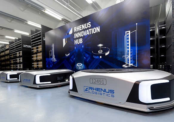 Innovation Hub di Rhenus Logistics, al via un nuovo progetto per l'utilizzo di robot autonomi per il trasporto di merci