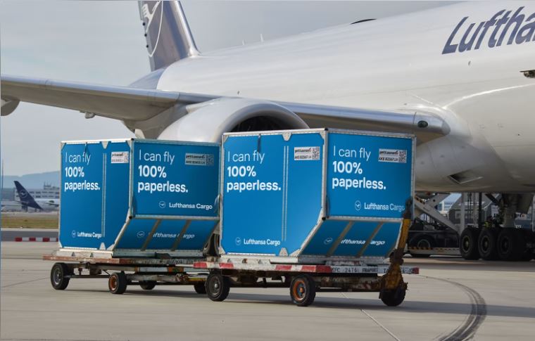Lufthansa Cargo e Kuehne+Nagel pionieri del trasporto merci senza carta