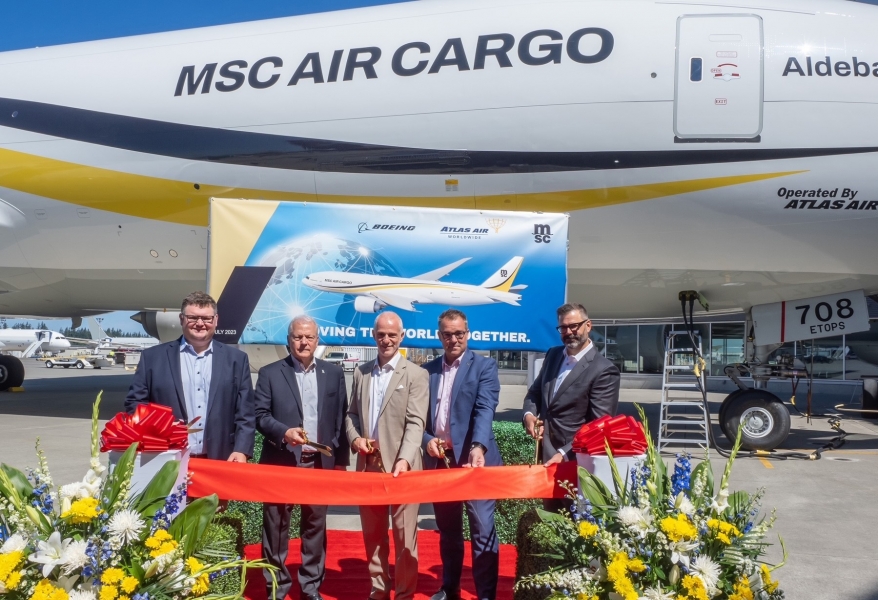 MSC sviluppa il servizio di trasporto aereo