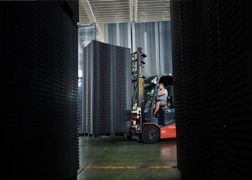 Pallet in plastica riciclata di Relicyc, efficenza e sostenibilità per il settore della logistica