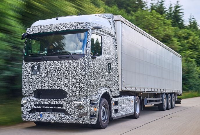L’eActros 600 testato sulle Alpi Sveve