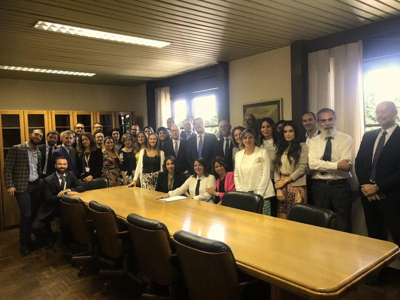 Matteo Salvini in visita a RAM: Società strategica per il Ministero