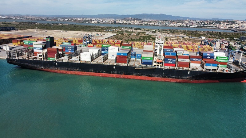 Al Terminal MITO la prima portacontainer dall’Ucraina