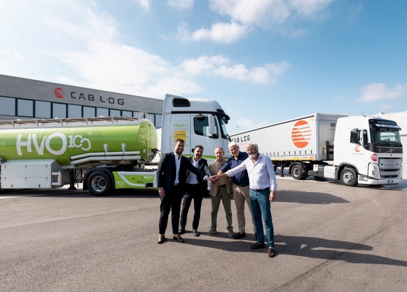 Cab Log e Costantin: camion riforniti con Hvo, si va verso lo stop al diesel