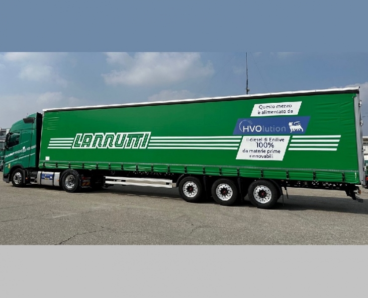 Lannutti sceglie il diesel 100 per cento da materie prime rinnovabili di Enilive