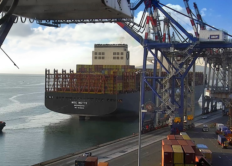 A La Spezia Container Terminal arriva la MSC Mette