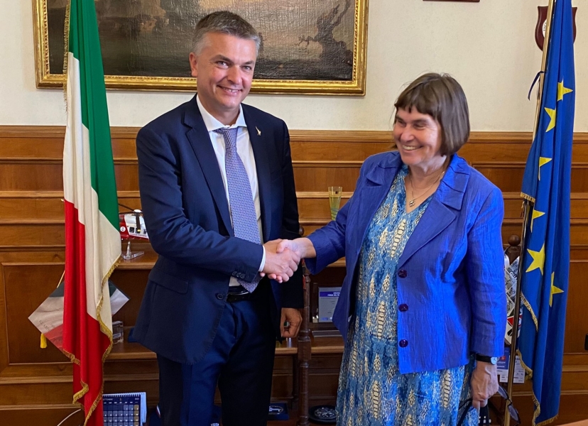 Ferrovie, Rixi incontra la coordinatrice corridoio merci Baltico-Adriatico