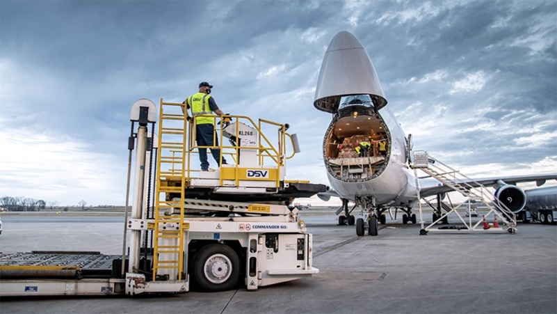 Il cargo aereo aumenta a settembre