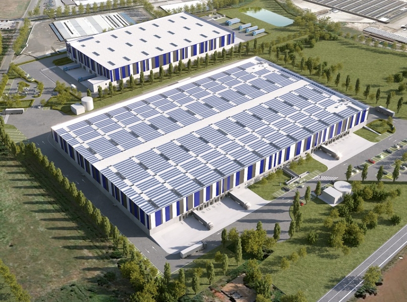 Logicor, nuovo polo logistico in costruzione a Pomezia