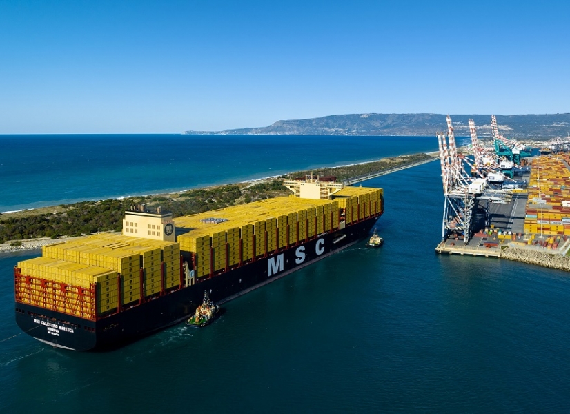 MSC Celestino Maresca: a Gioia Tauro la cerimonia di battesimo della nave dei record