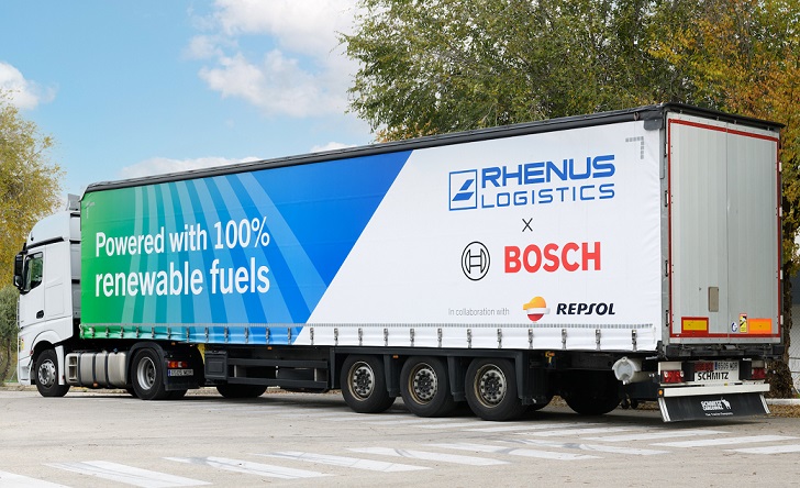 Il Gruppo Rhenus e Bosch testano i carburanti rinnovabili di Repsol