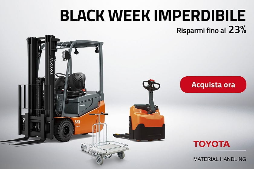 Arriva la Black Week Toyota: offerte a prezzi eccezionali.