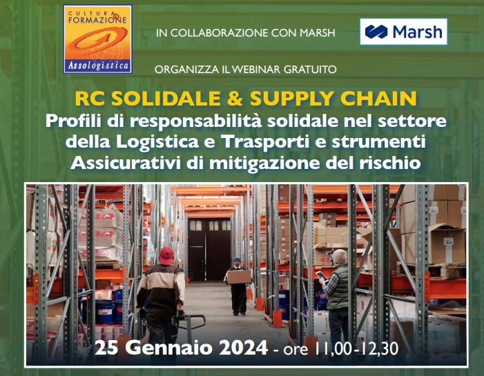 Webinar gratuito ''Rc Solidale & Supply Chain''