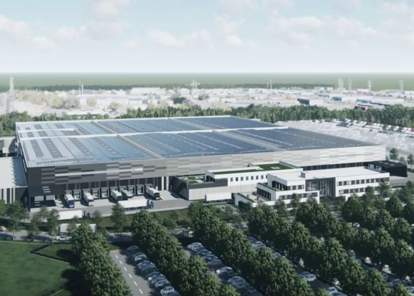 Renault Trucks avvia la costruzione di una nuova piattaforma logistica a basso impatto energetico