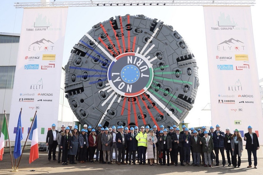 Torino-Lione: consegnata la quinta fresa per lo scavo del tunnel di base