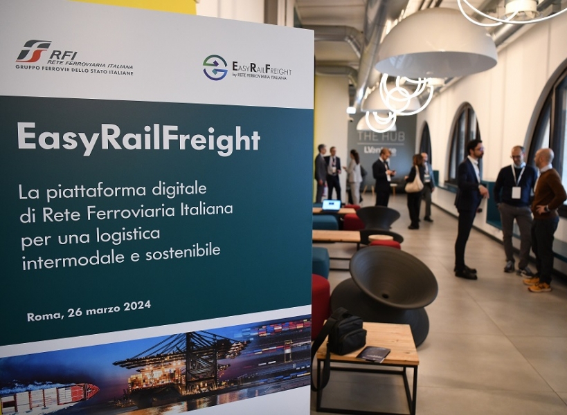 Ecco ''EasyRailFreight'', la nuova piattaforma digitale per la logistica intermodale
