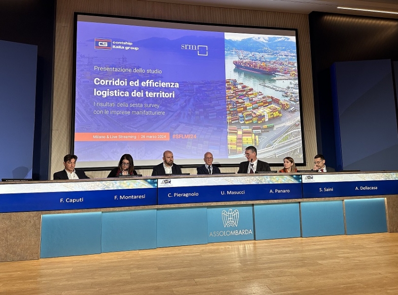 Contship ha presentato l’edizione 2024 dello studio ''Corridoi ed efficienza logistica dei territori''