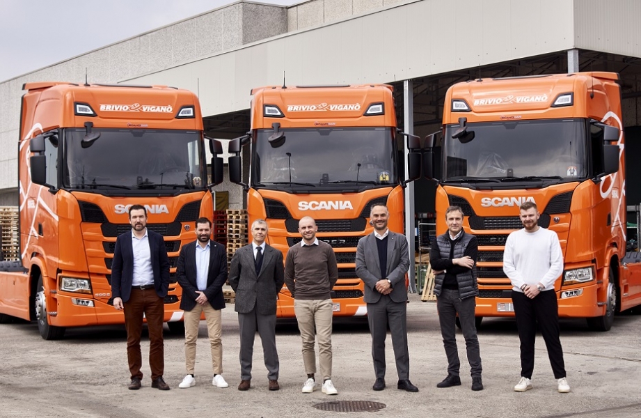 Brivio & Viganò premia i suoi autisti migliori con Scania