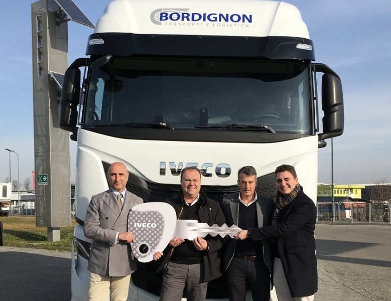 Bordignon Trasporti investe nella sostenibilità con 10 IVECO S-Way