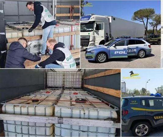 Tarvisio, sequestrati oltre 100 mila litri di gasolio