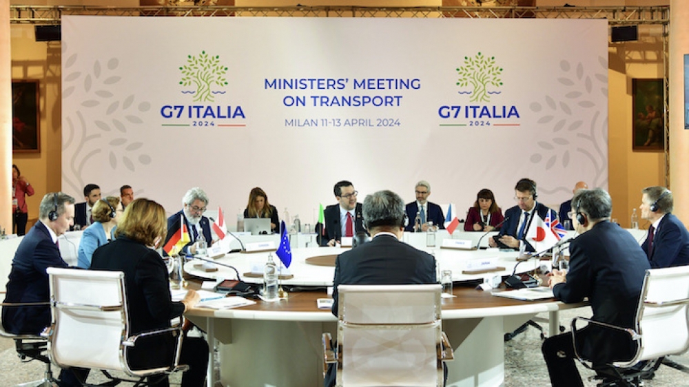 G7 dei ministri dei Trasporti: comincia la due giorni di lavori