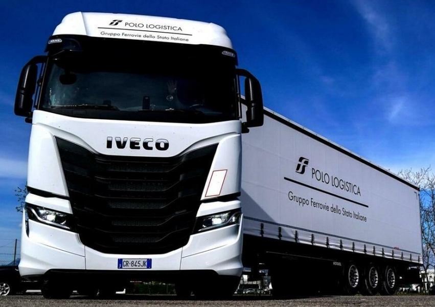 Polo logistica FS: su strada i nuovi camion green