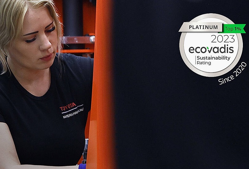 A Toyota Material Handling Europe la medaglia di platino EcoVadis per il quarto anno consecutivo