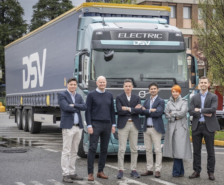 DSV ha testato la mobilità elettrica con Volvo Trucks Italia