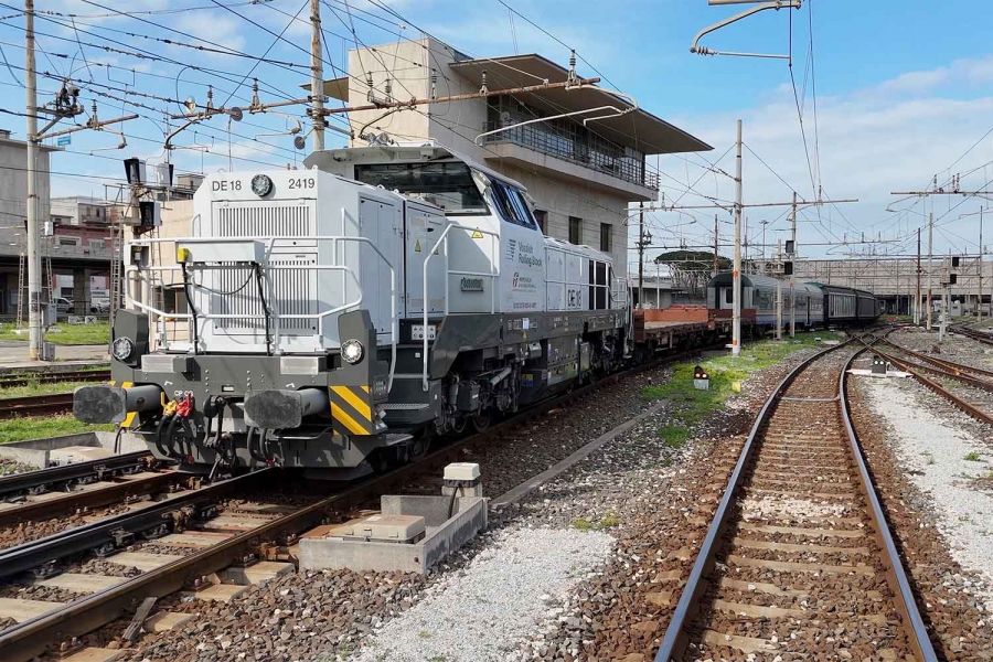 Otto locomotive sostenibili per il Polo Logistica FS