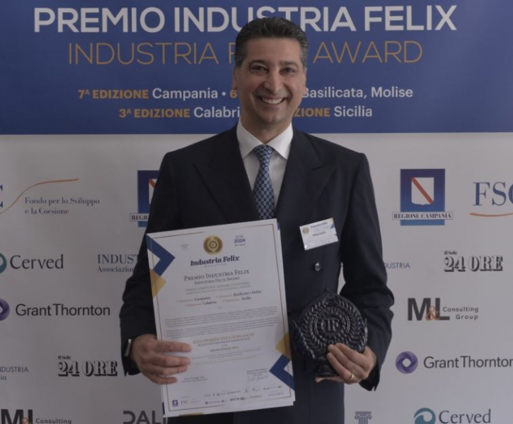 Industria Felix Campania, Trans Italia riceve l’Alta Onorificenza di Bilancio