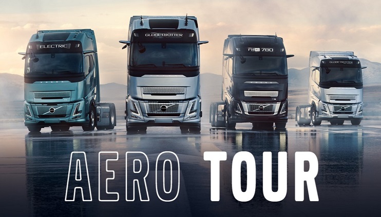 Al via l’Aero Tour di Volvo Trucks: in viaggio per l’Italia