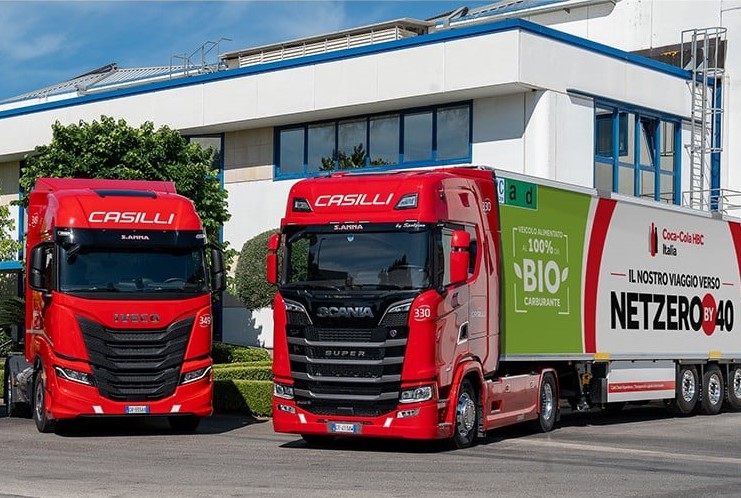 Coca-Cola HBC Italia e Casilli Enterprise collaborano per un trasporto sostenibile