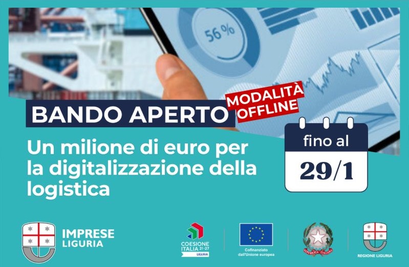 Bando Regione Liguria: investimenti in innovazione nel settore logistico con fondi europei
