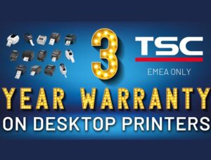 TSC Auto ID annuncia 3 anni di garanzia sulle stampanti desktop in Europa