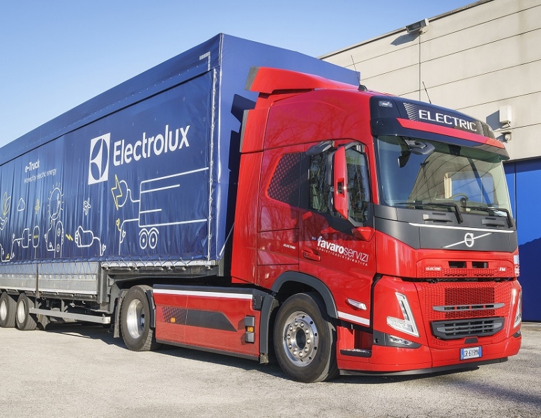 Electrolux Group, Favaro Servizi e Volvo Trucks: un’alleanza green per la mobilità sostenibile