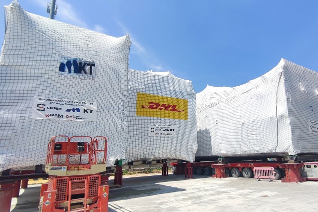 Il viaggio di un carico speciale da Ravenna a Soyo con DHL Global Forwarding