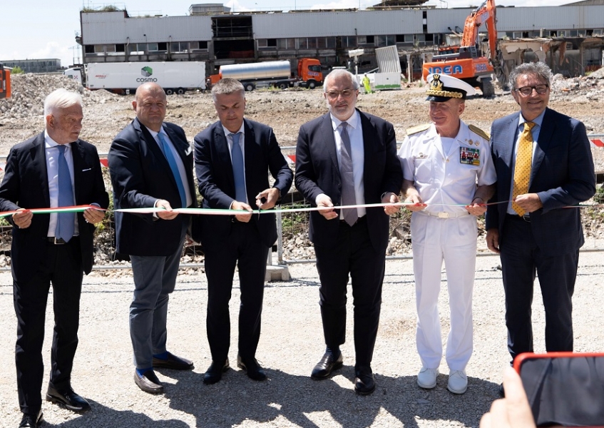 Porto di Venezia, Montesyndial: inaugurati i lavori per il futuro terminal container