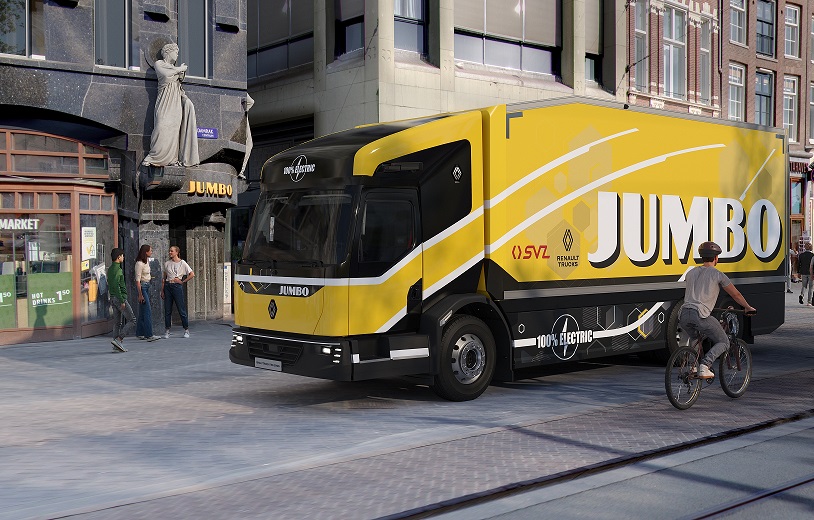 Continuano i test di Renault Trucks per il suo camion elettrico Oxygen